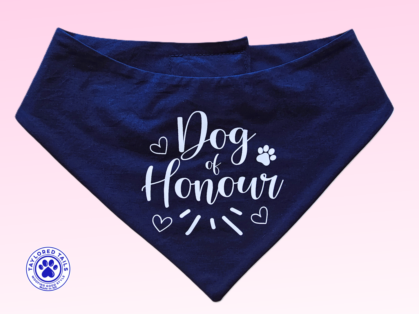 Dog Wedding Bandanas with Sayings