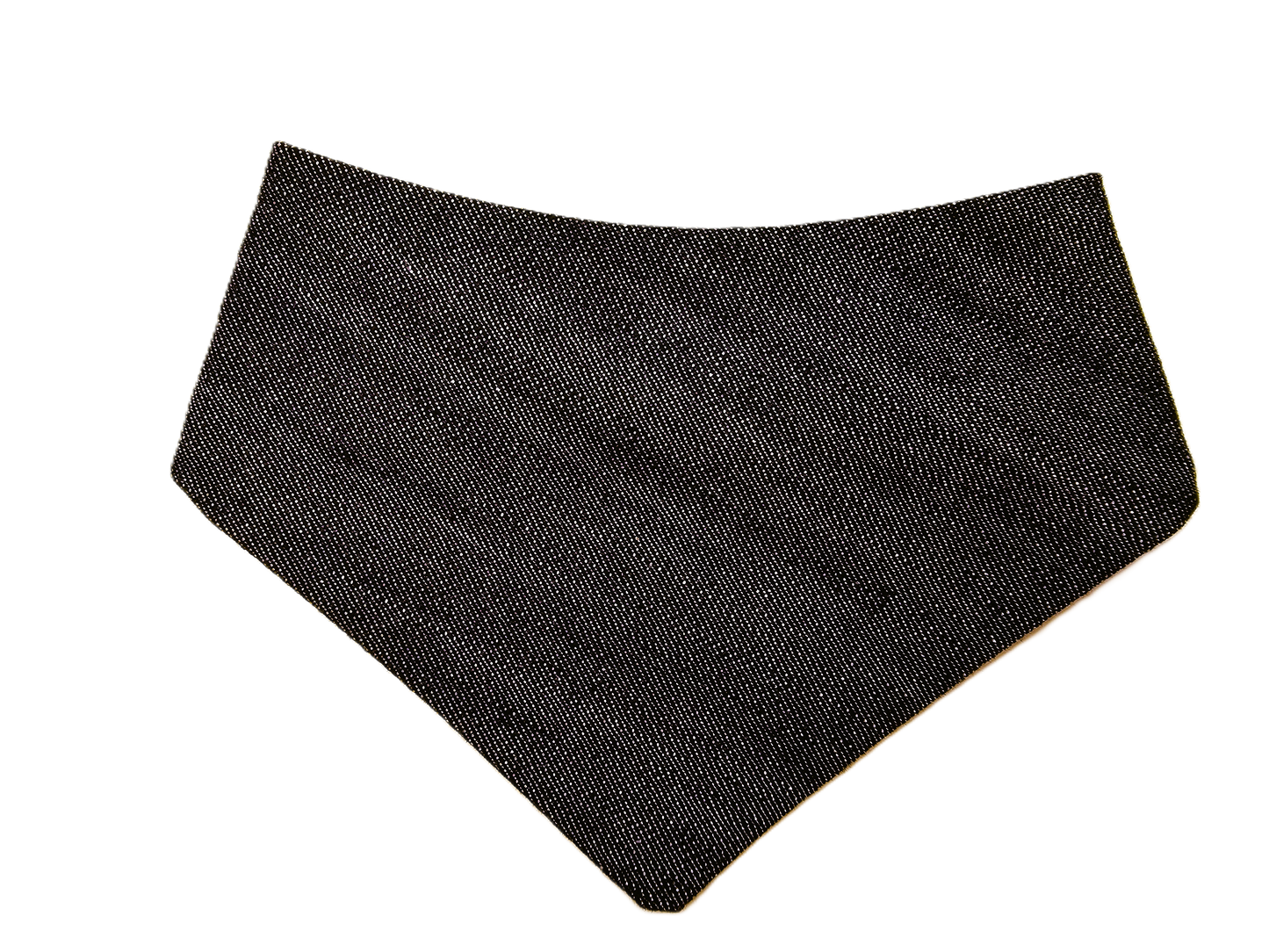 Black Denim Dog Bandana