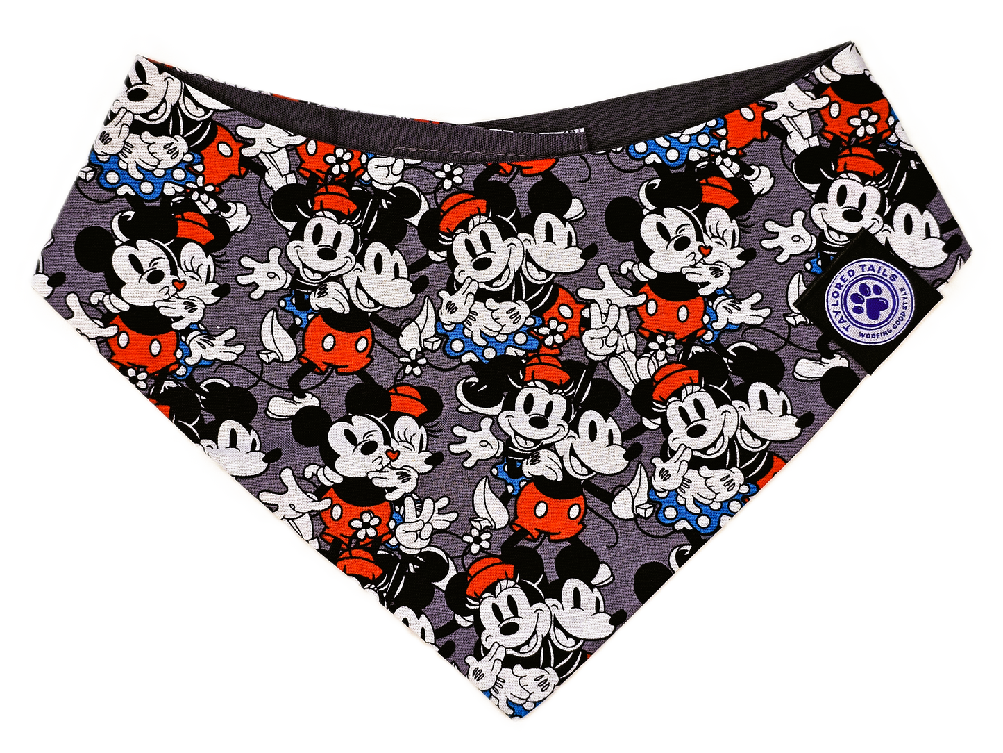 Micky & Minnie Mouse Dog Bandana