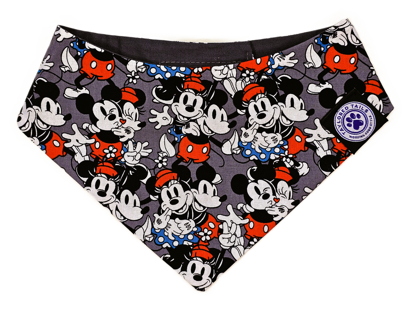 Micky & Minnie Mouse Dog Bandana