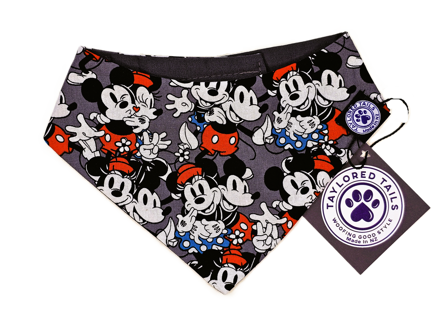 Micky & Minnie Mouse Dog Bandana