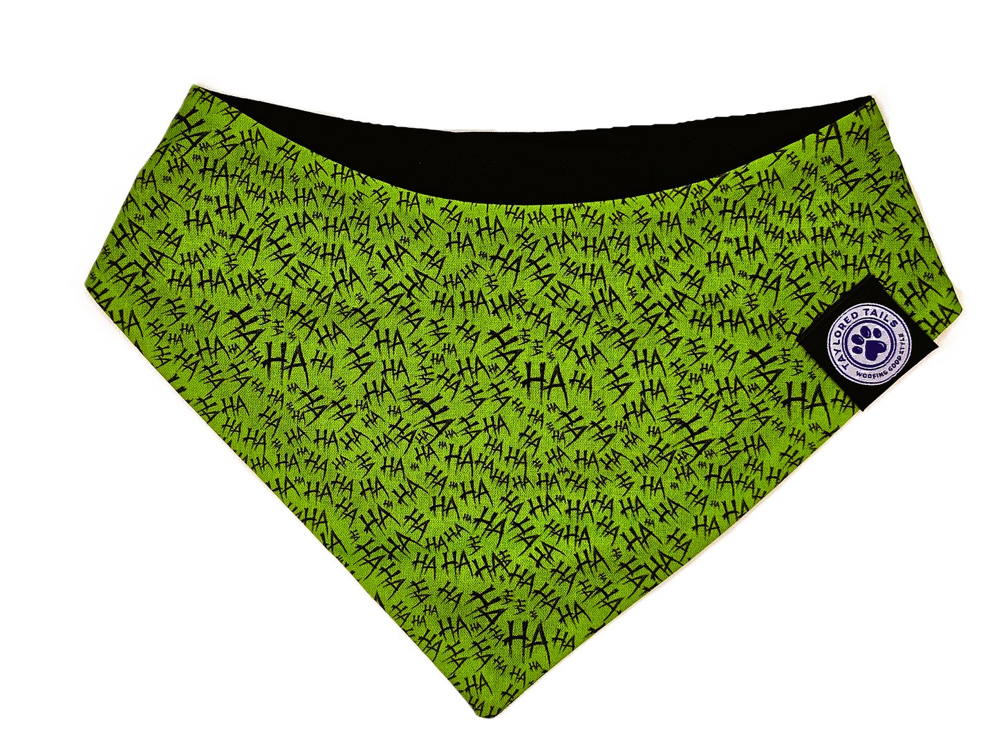 The Joker HAHA Green Dog Bandana