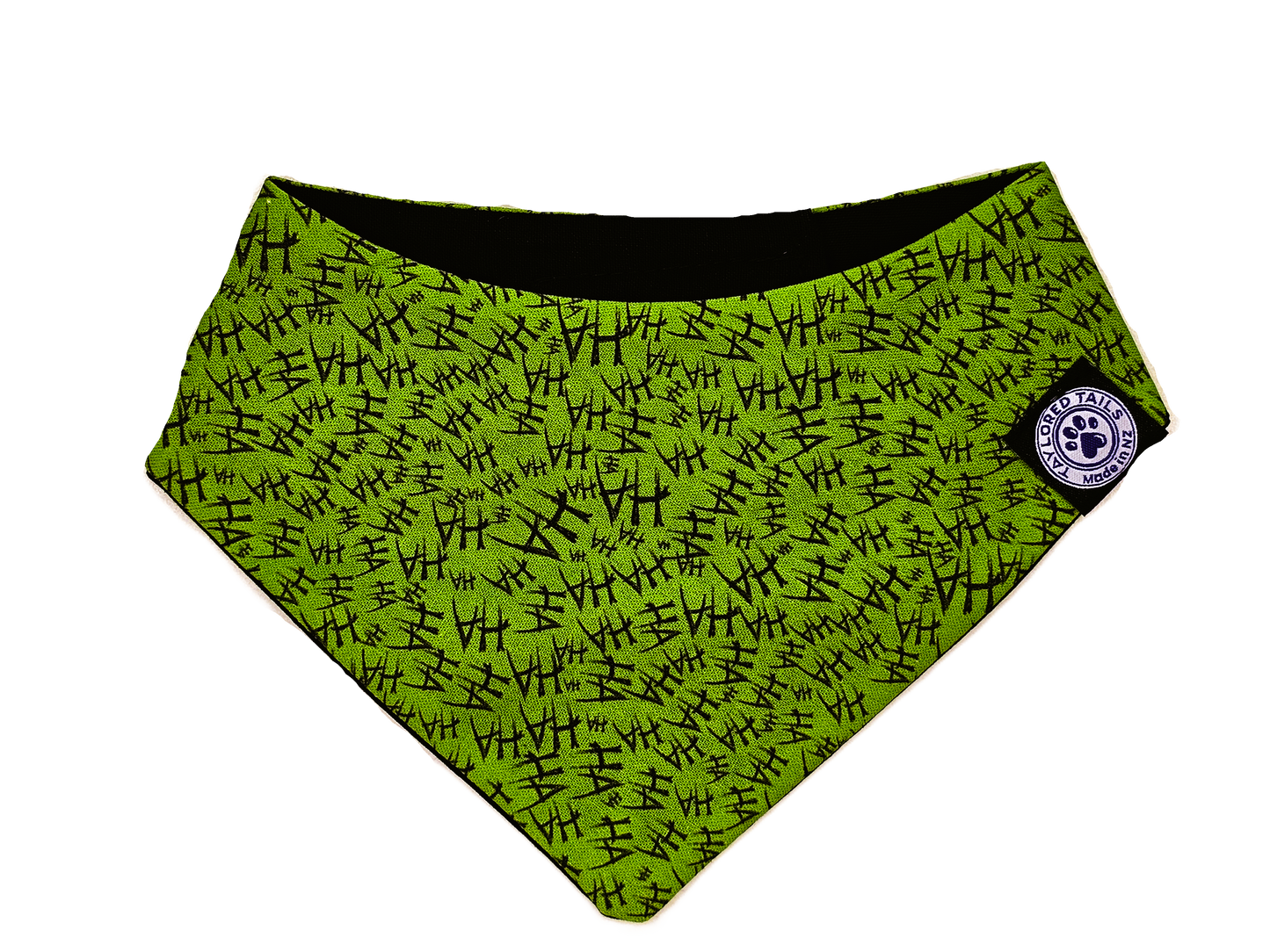 The Joker HAHA Green Dog Bandana