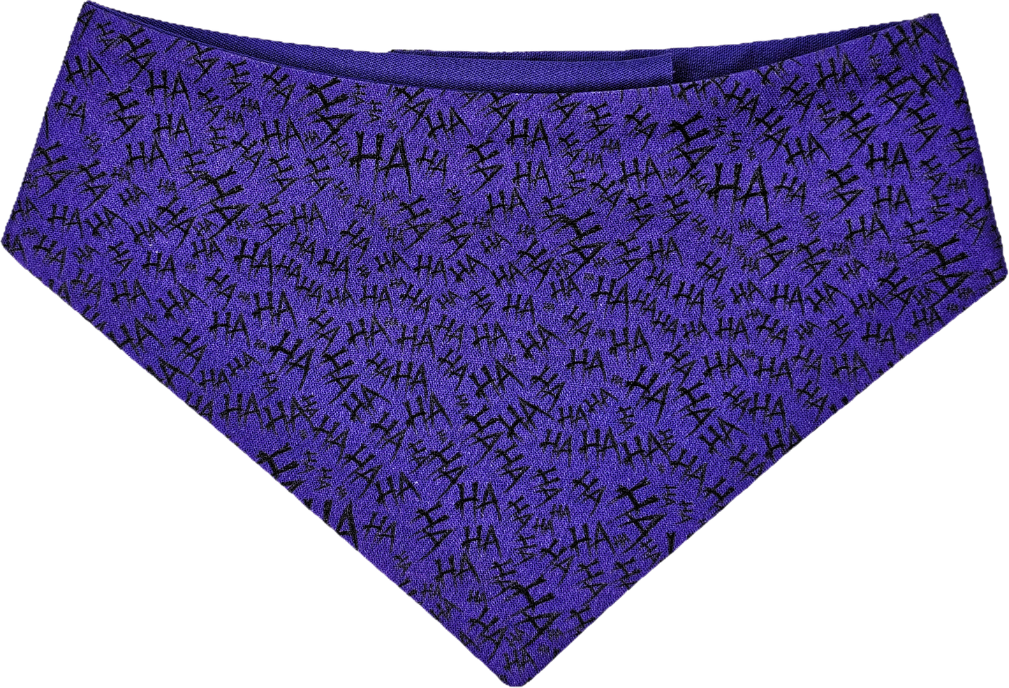 The Joker HAHA Purple Dog Bandana