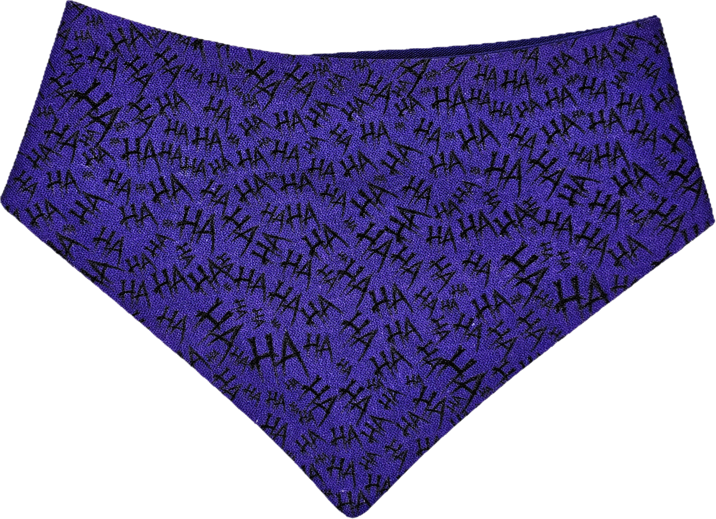 The Joker HAHA Purple Dog Bandana