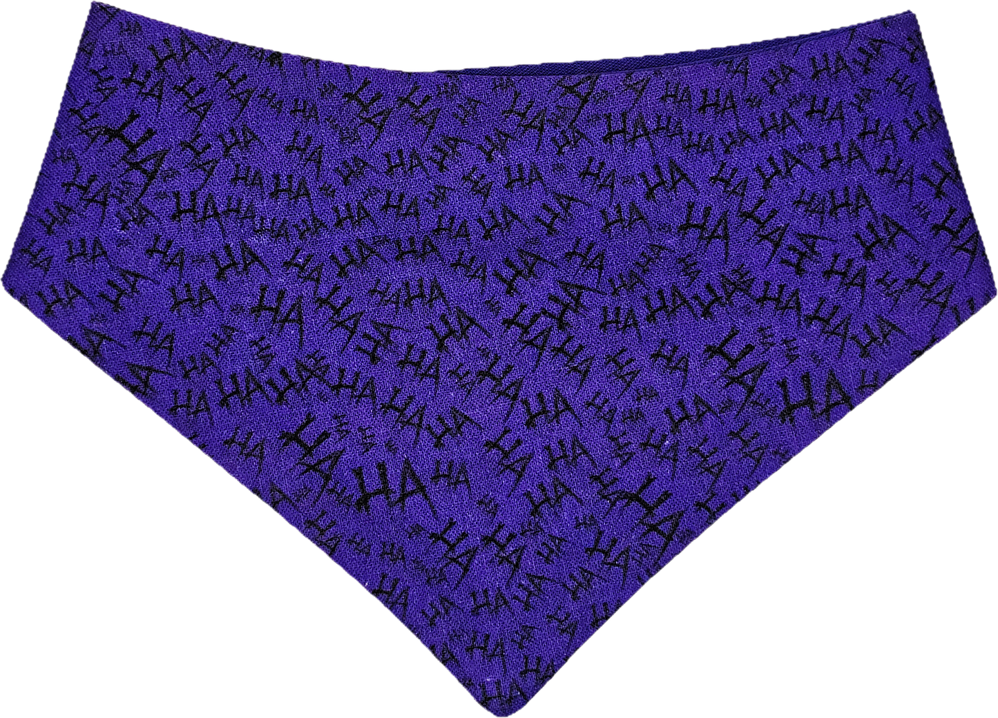 The Joker HAHA Purple Dog Bandana