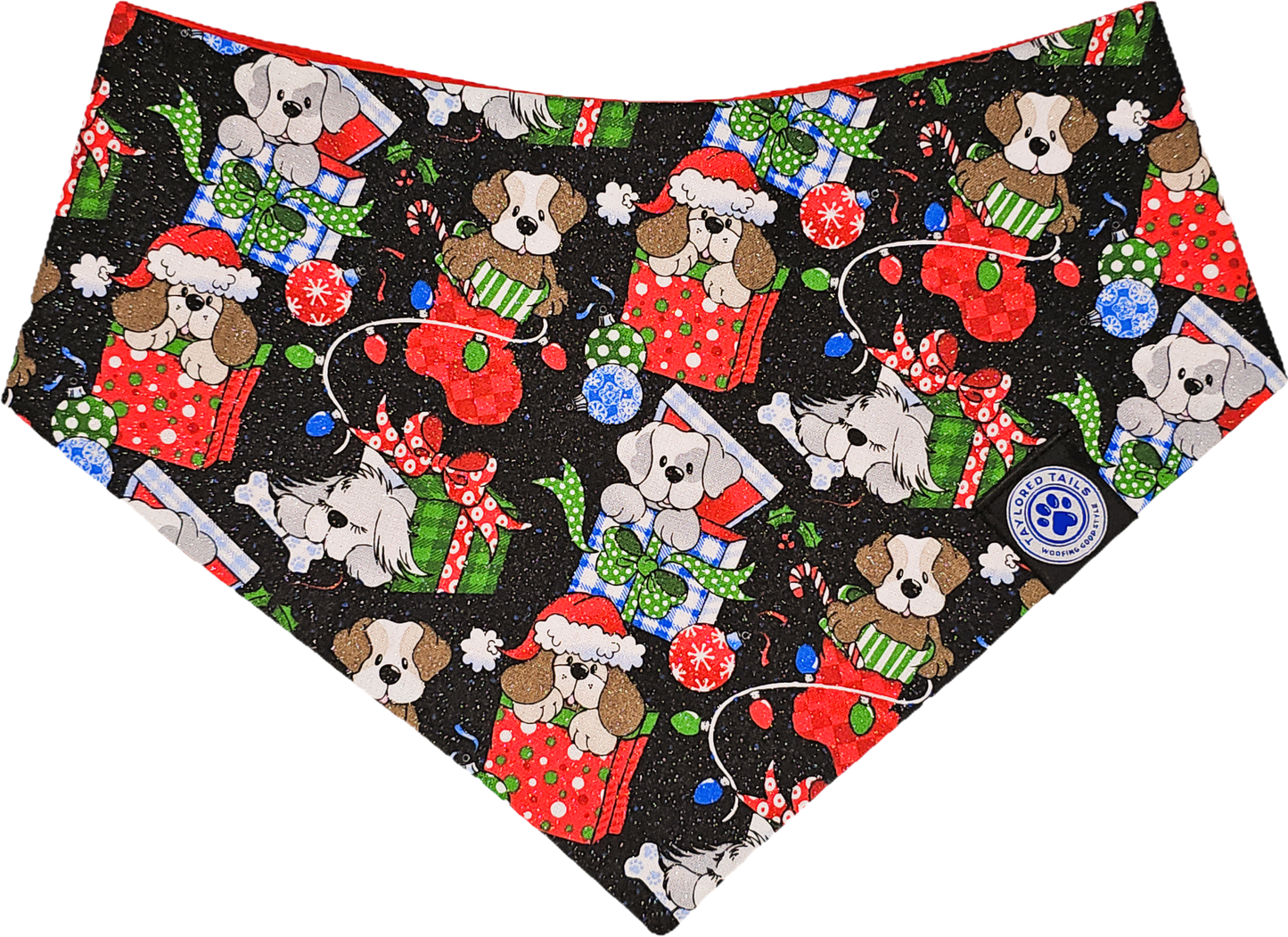 2.23 Puppy Dogs Christmas Bandana