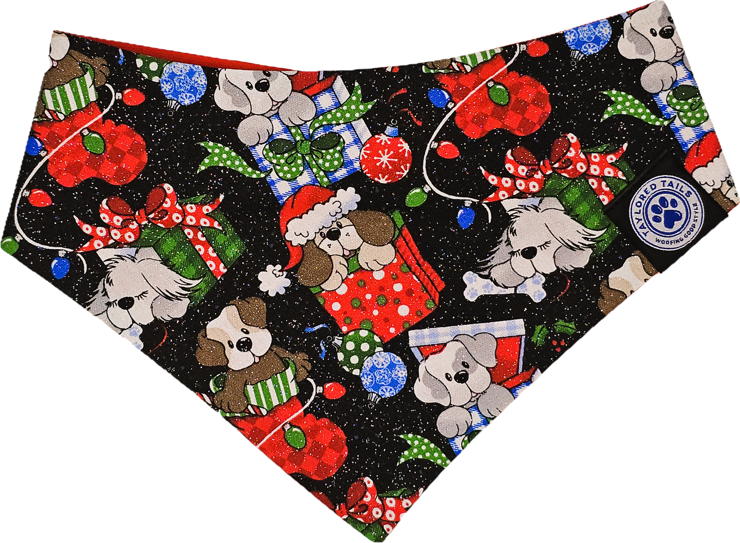 2.23 Puppy Dogs Christmas Bandana