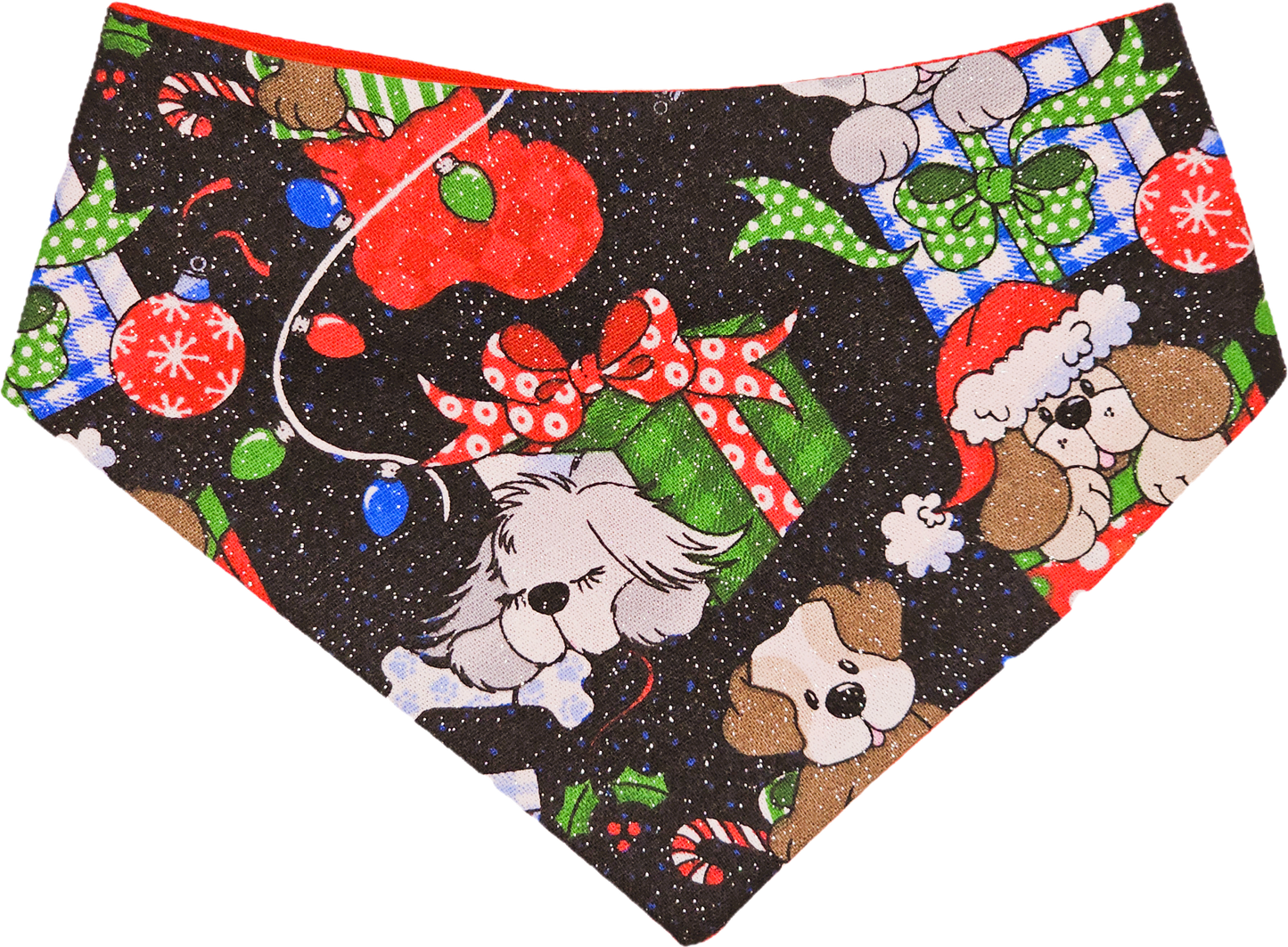 2.23 Puppy Dogs Christmas Bandana