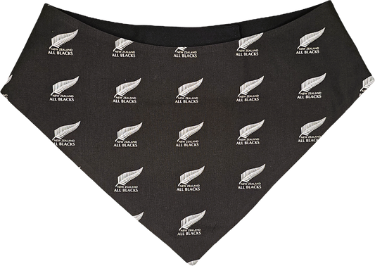 ALL BLACKS Dog Bandana
