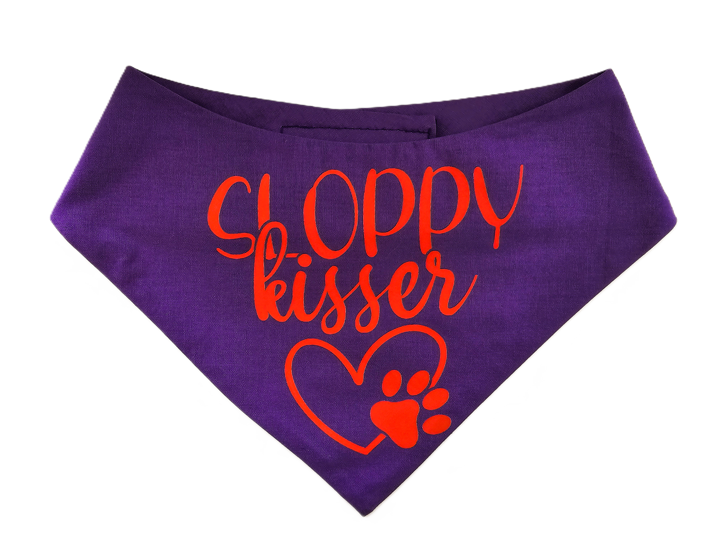 SLOPPY KISSER Dog Bandana