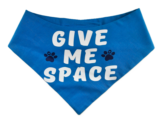 GIVE ME SPACE Dog Bandana