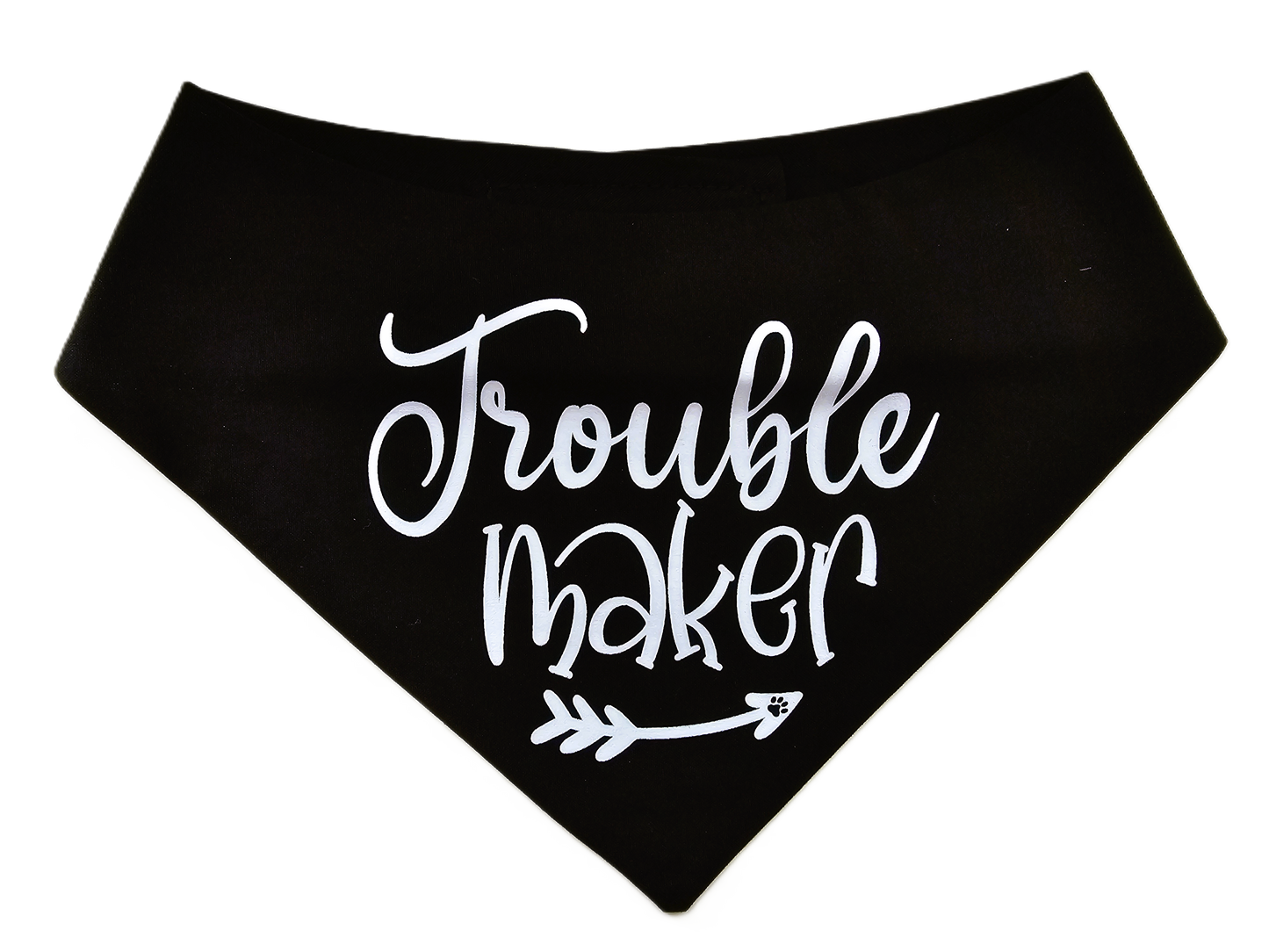 TROUBLE MAKER Dog Bandana