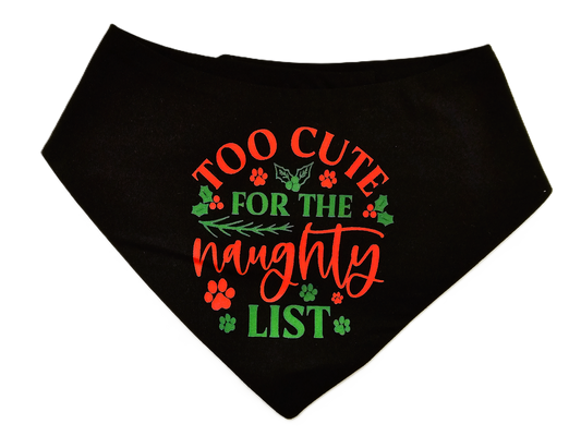 1.12 Dog XMAS Bandanas with Sayings