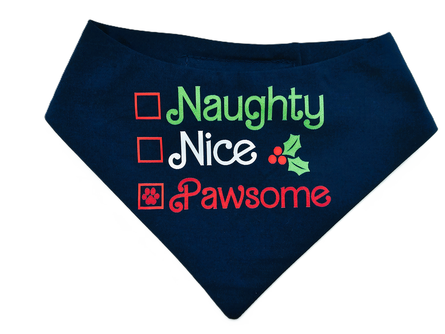 1.12 Dog XMAS Bandanas with Sayings