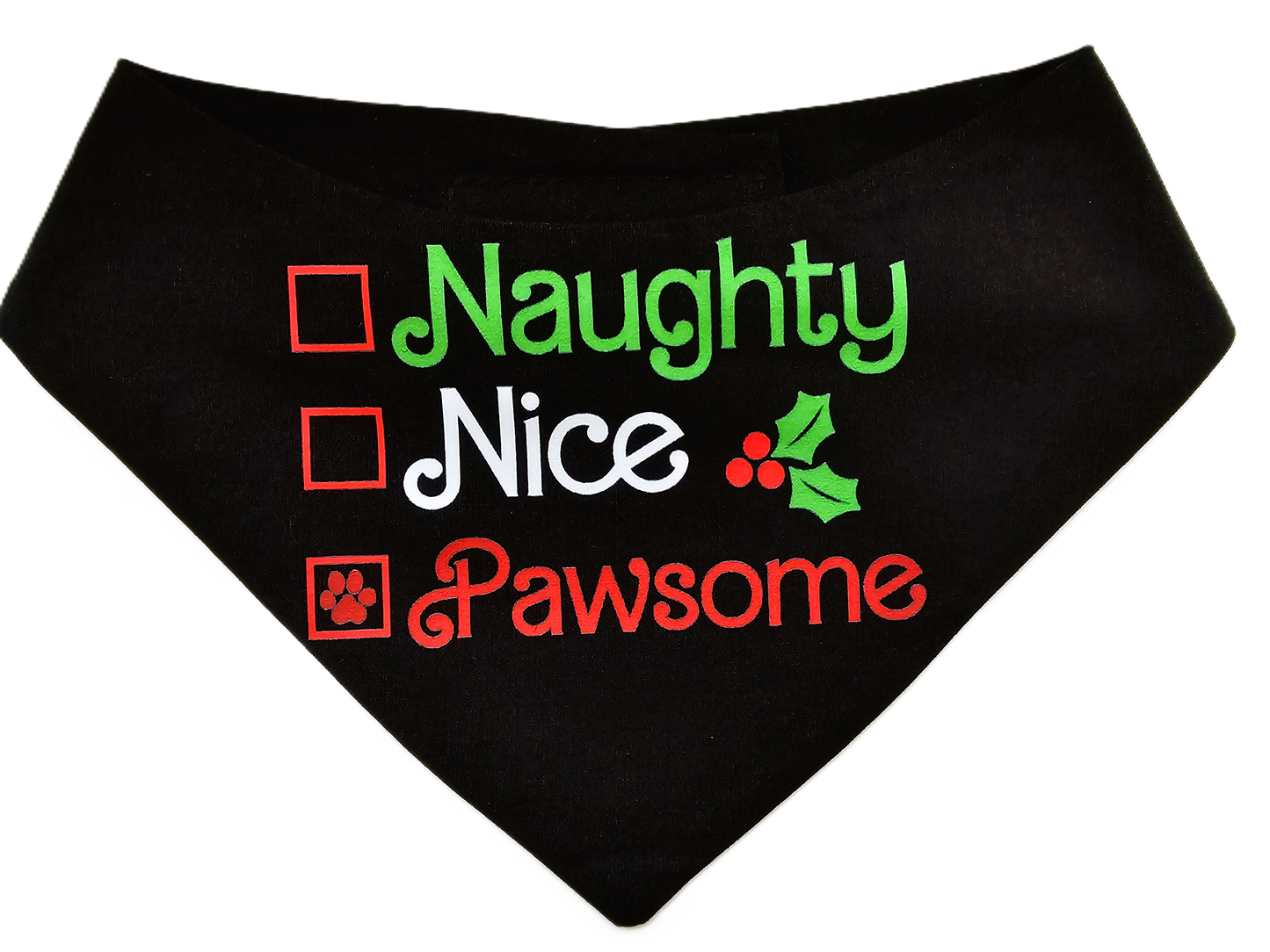 1.12 Dog XMAS Bandanas with Sayings