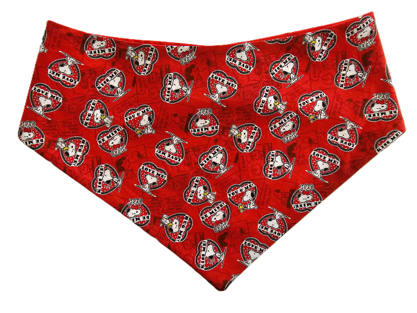 🐾 Snoopy “Hug Me, Be Mine” Dog Bandana 🐾