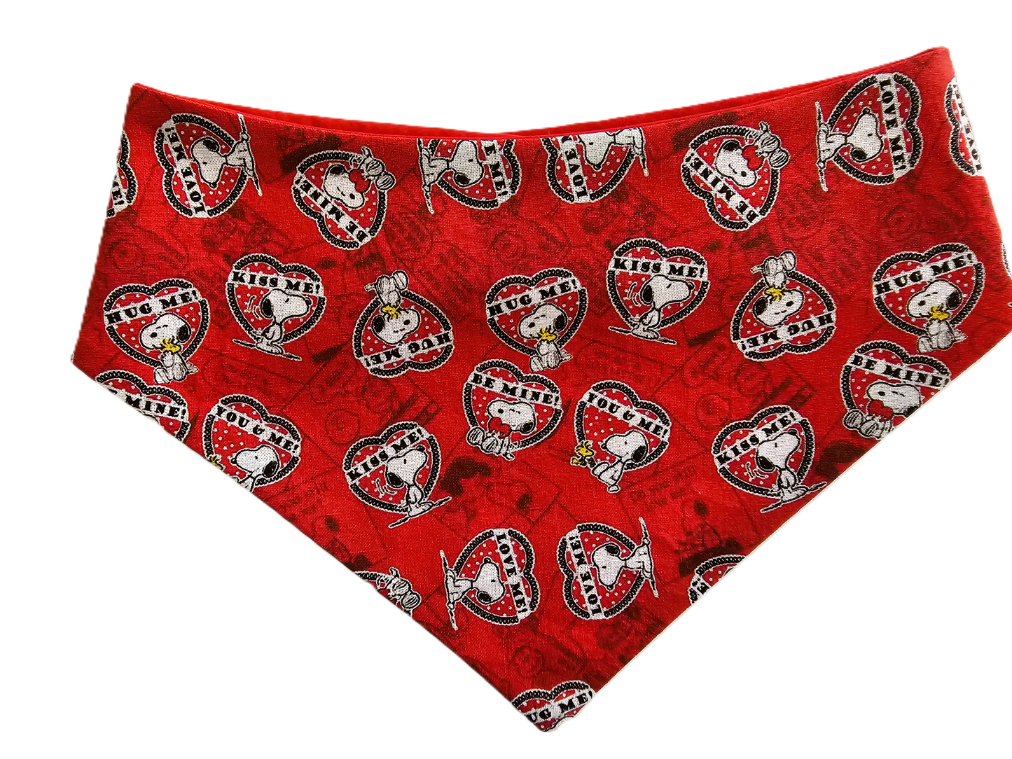 🐾 Snoopy “Hug Me, Be Mine” Dog Bandana 🐾