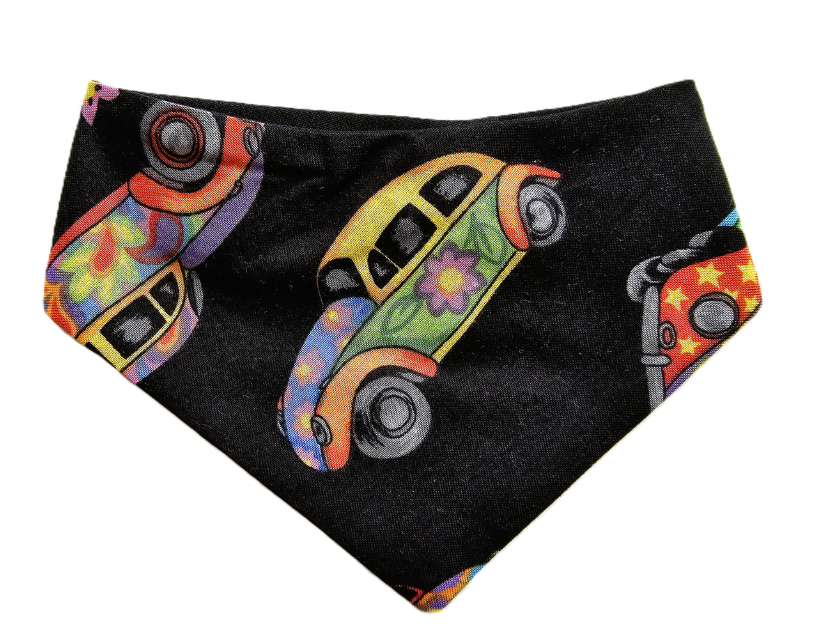 VW Beetles Dog Bandana – Limited Edition 🐾🚗