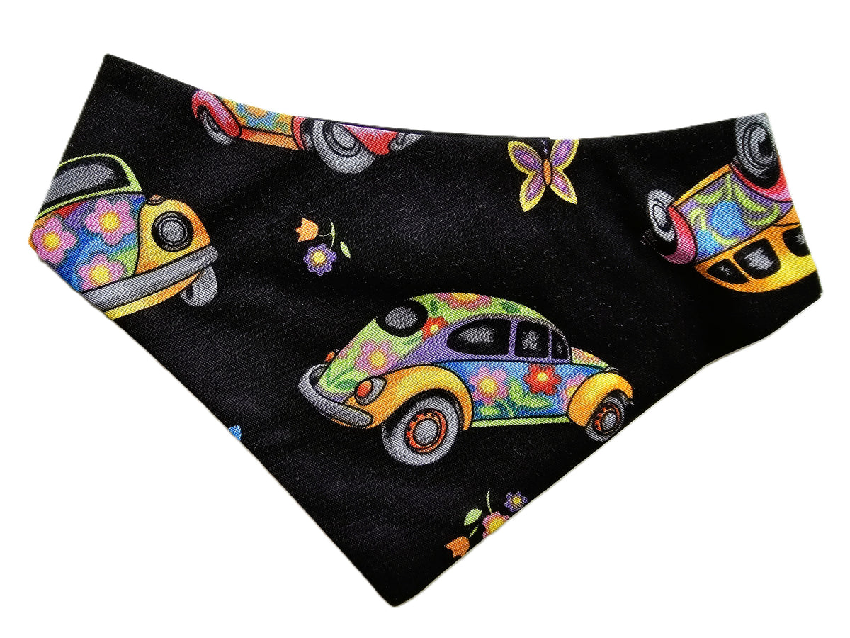 VW Beetles Dog Bandana – Limited Edition 🐾🚗
