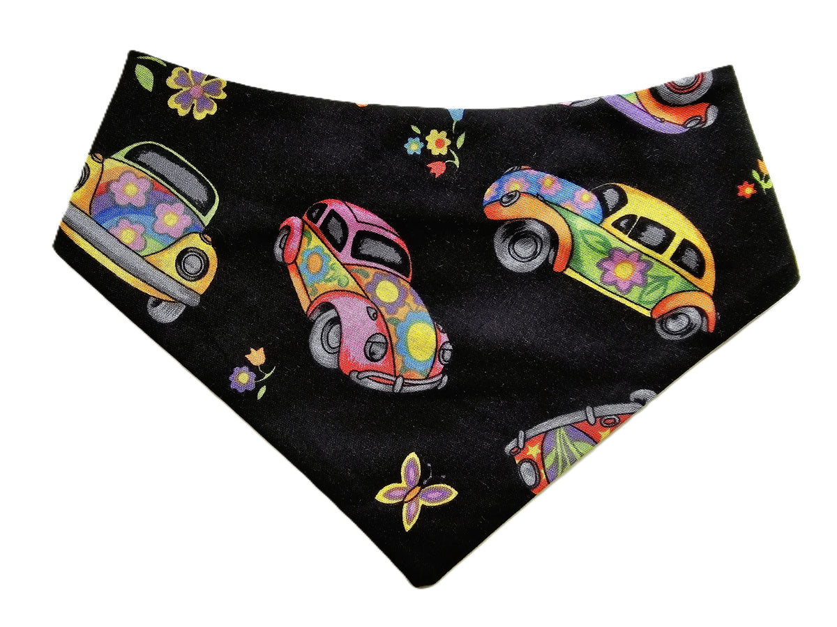 VW Beetles Dog Bandana – Limited Edition 🐾🚗