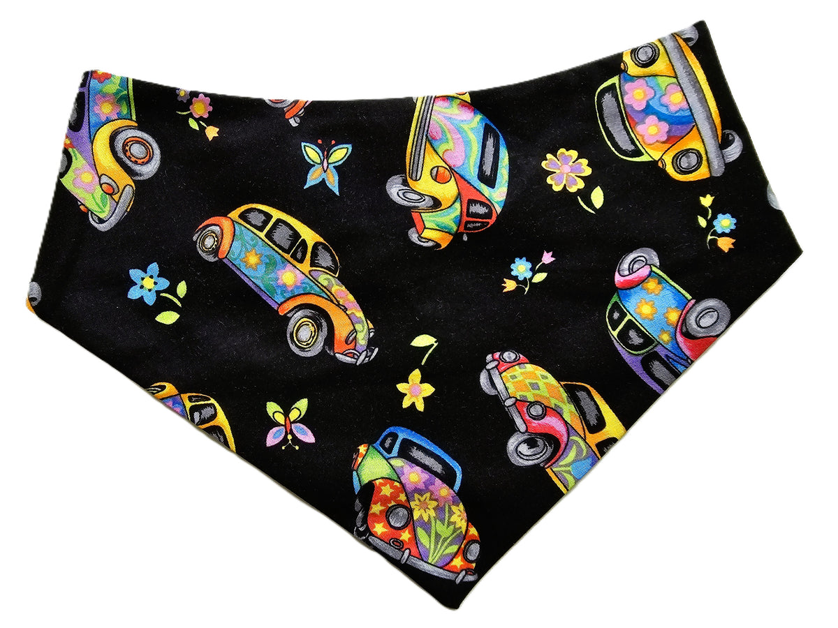 VW Beetles Dog Bandana – Limited Edition 🐾🚗