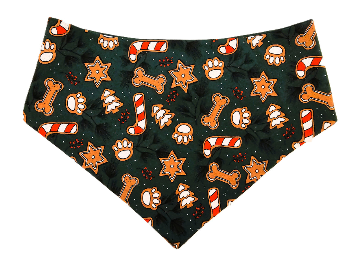🍪🎄 Gingerbread Pet Bandana – Limited Edition! 🐾❤️