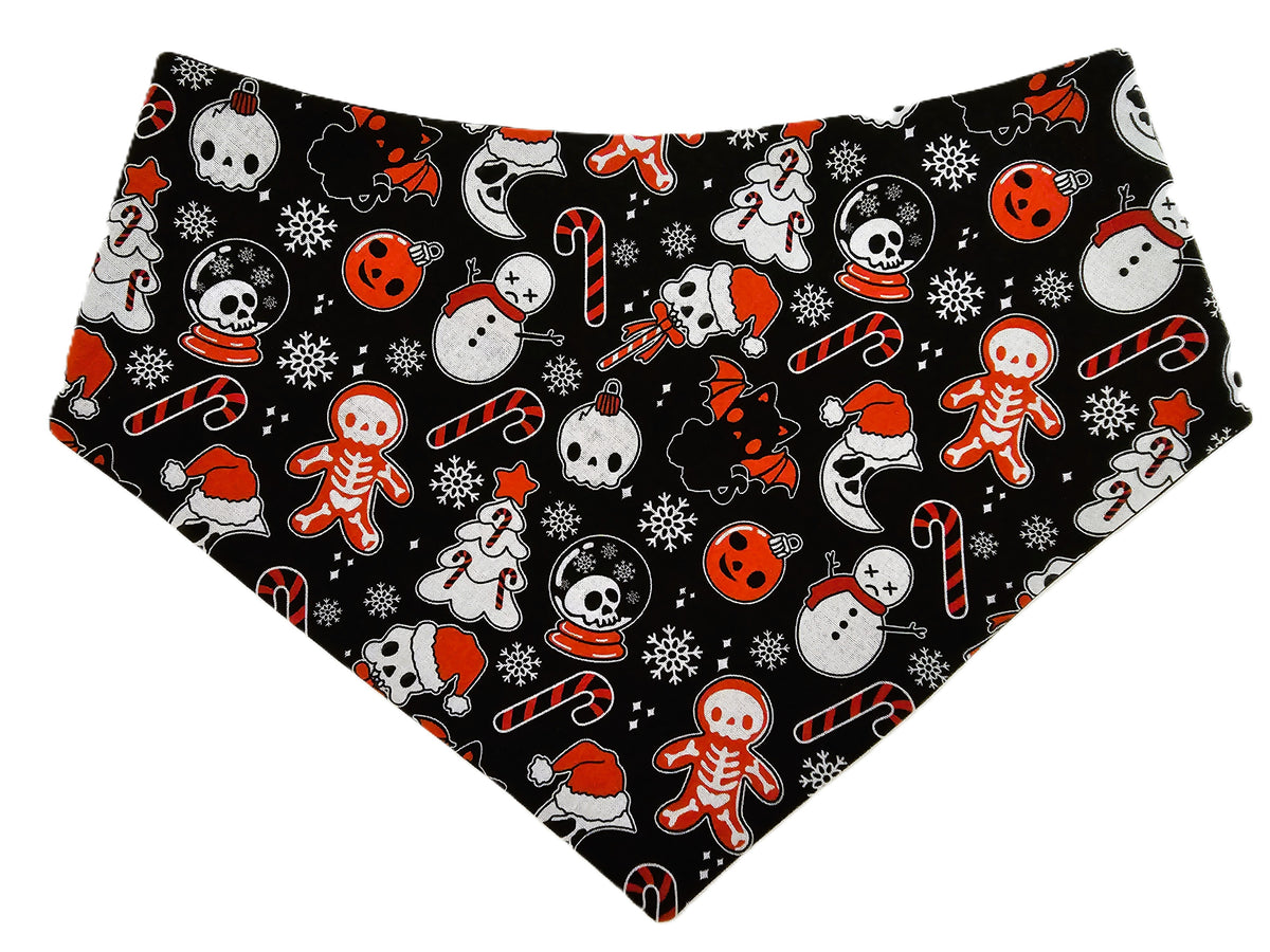 🖤🎄 Black Christmas Pet Bandana – Limited Edition! 🎄🐾
