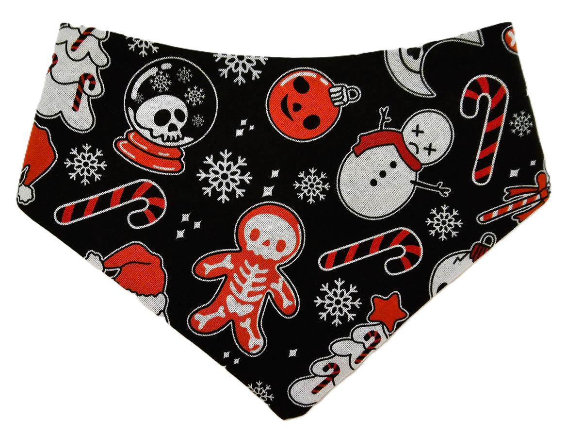 🖤🎄 Black Christmas Pet Bandana – Limited Edition! 🎄🐾