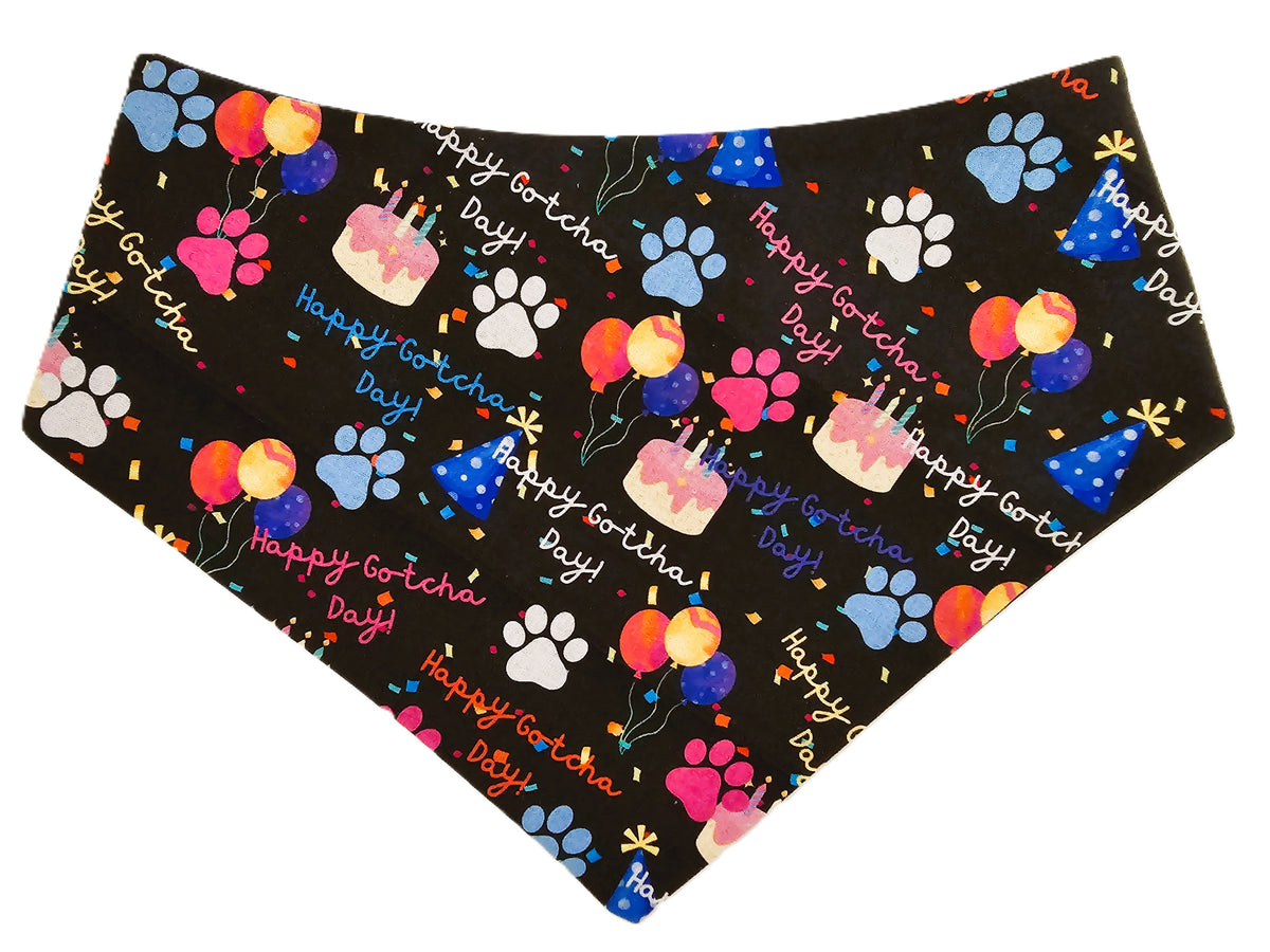 🎉🐾 Happy Gotcha Day Pet Bandana 🐾🎂