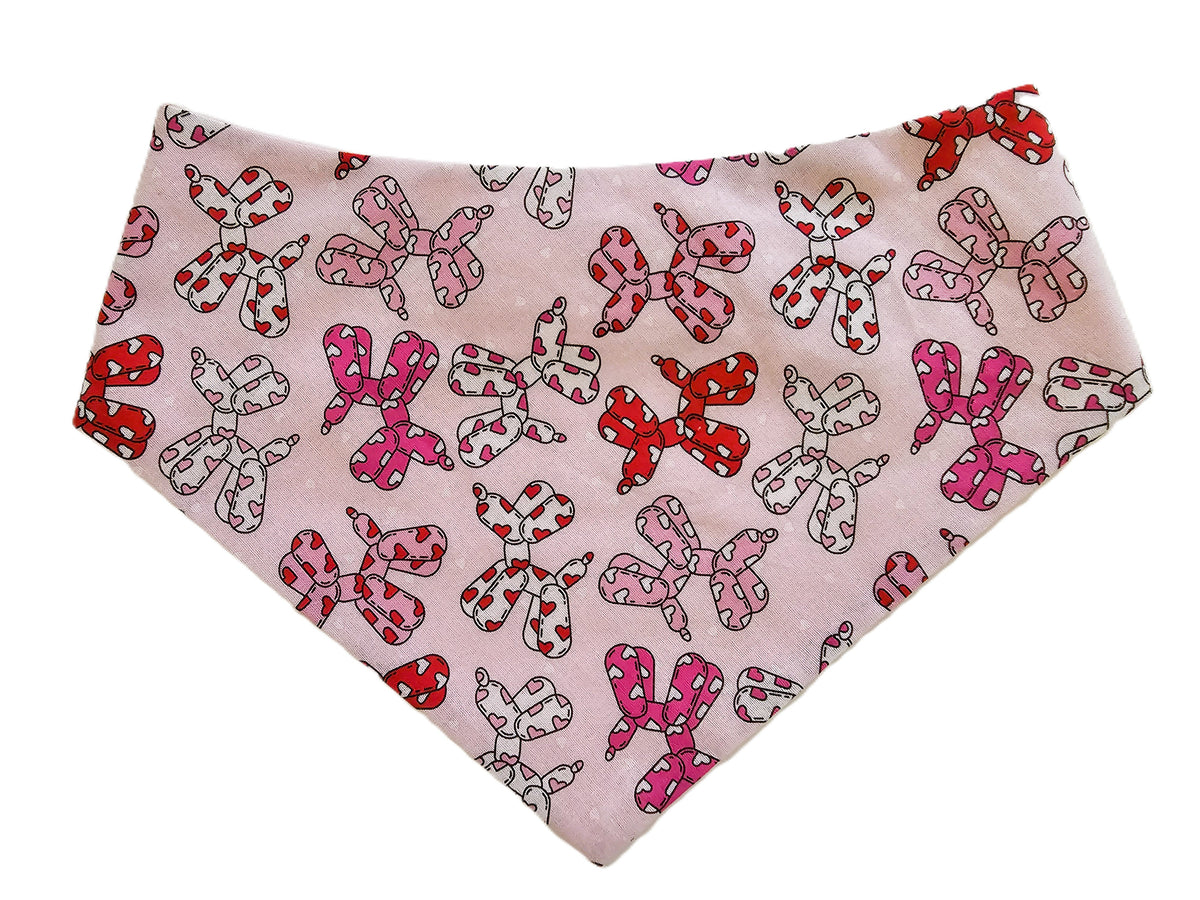 🎈🩷 Pink Balloon Dogs Bandana 🐶🎈