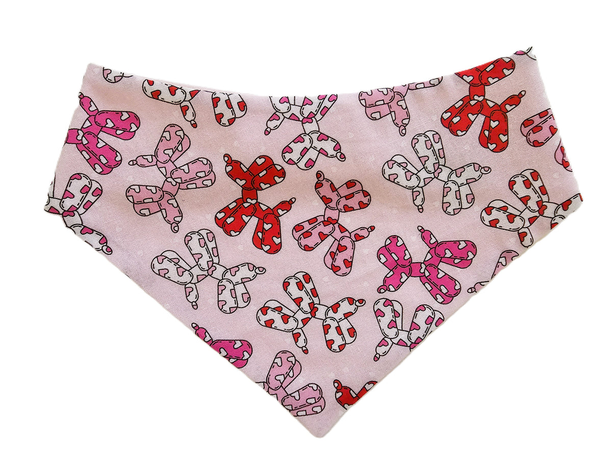 🎈🩷 Pink Balloon Dogs Bandana 🐶🎈