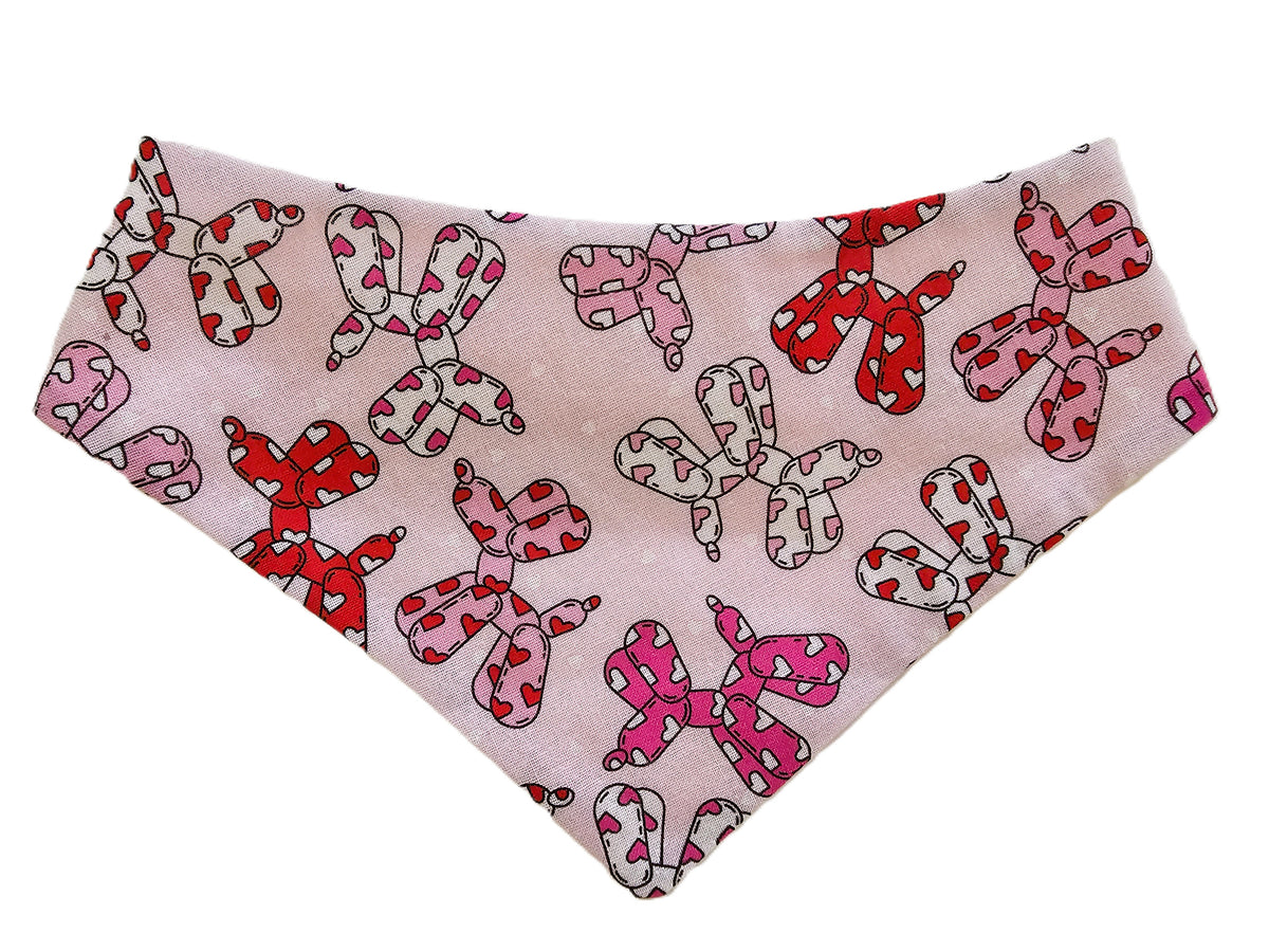 🎈🩷 Pink Balloon Dogs Bandana 🐶🎈