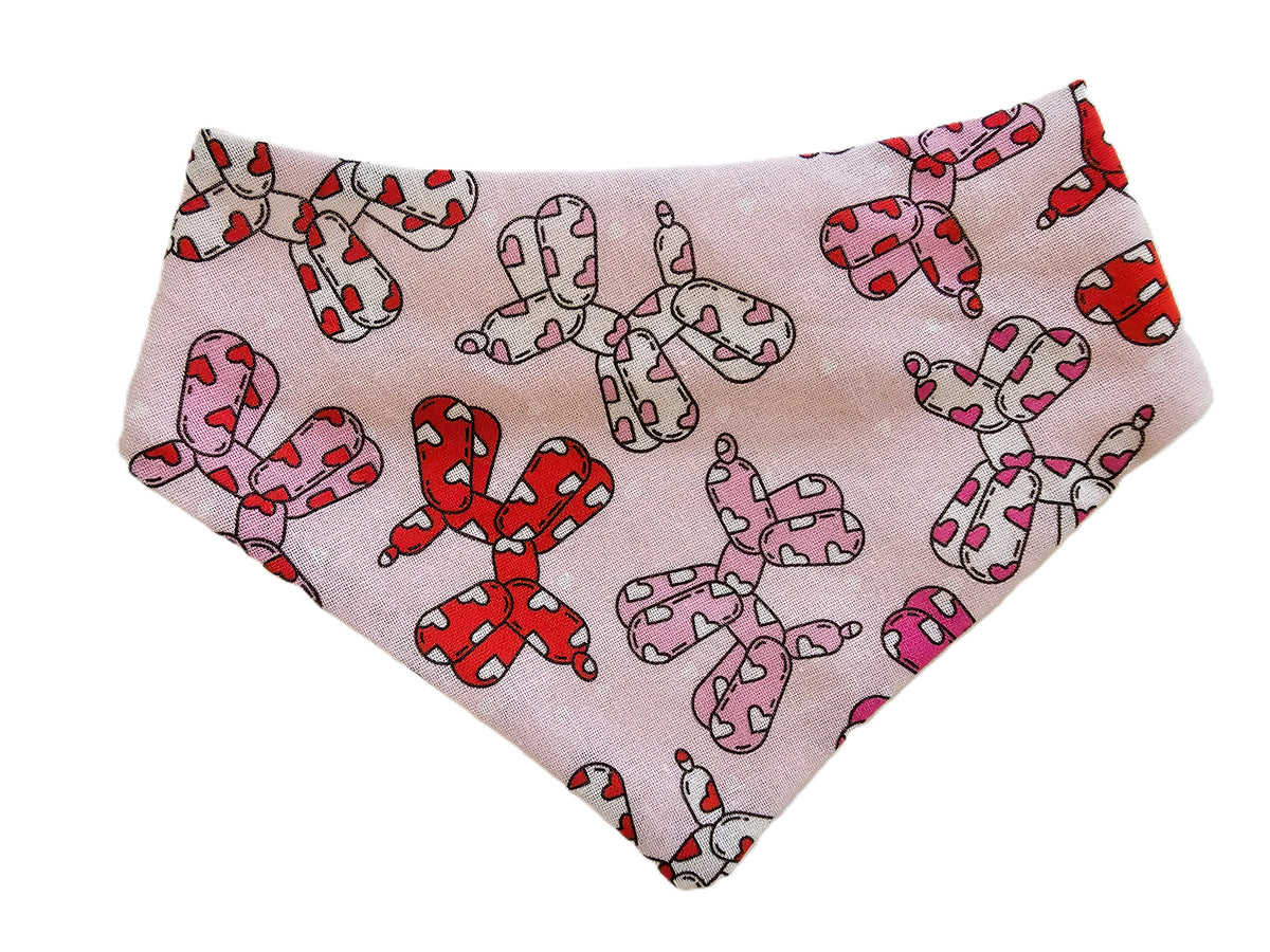 🎈🩷 Pink Balloon Dogs Bandana 🐶🎈