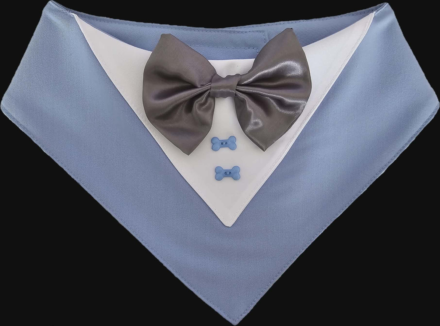 Dog Wedding Tuxedo Bandanas