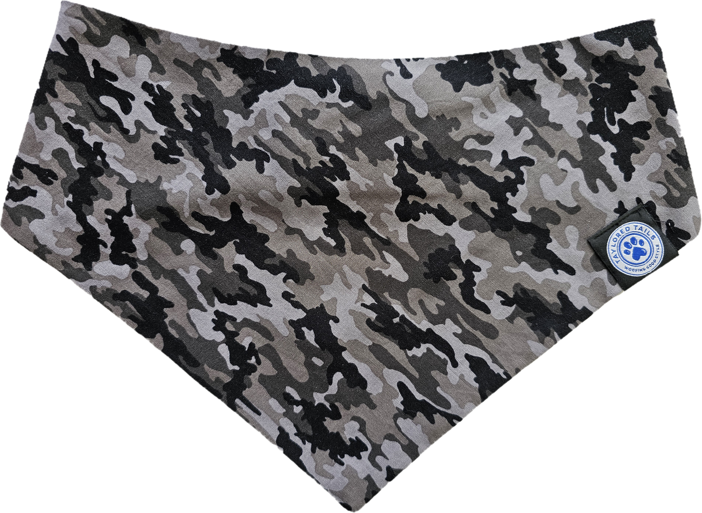 Dark Camo Dog Bandana