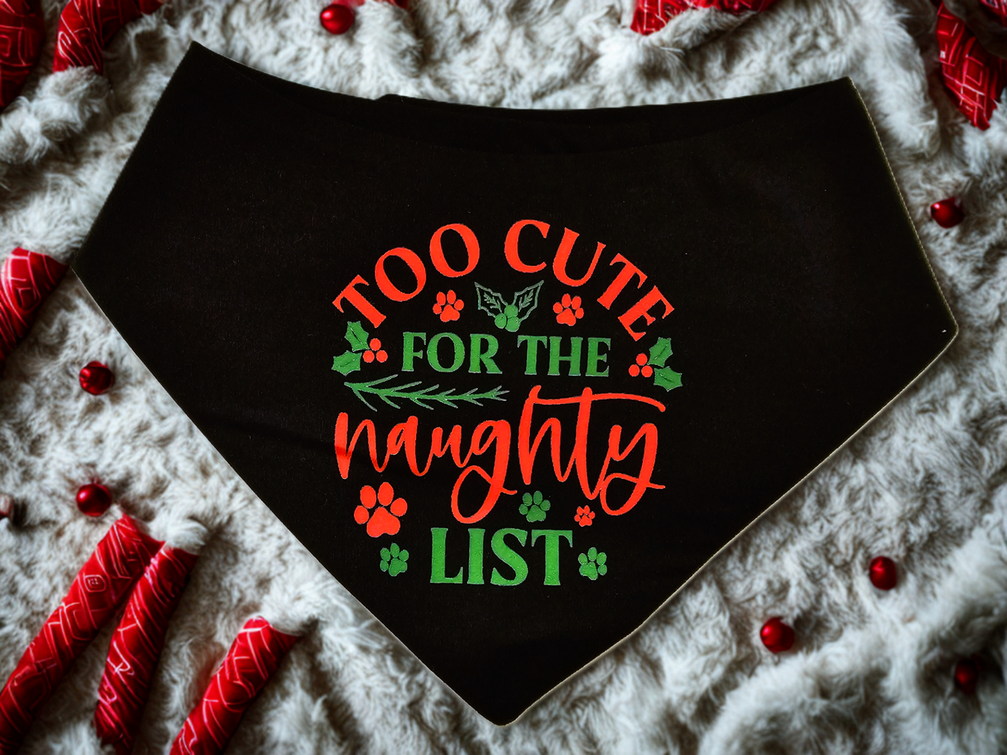 Naughty List Bandana