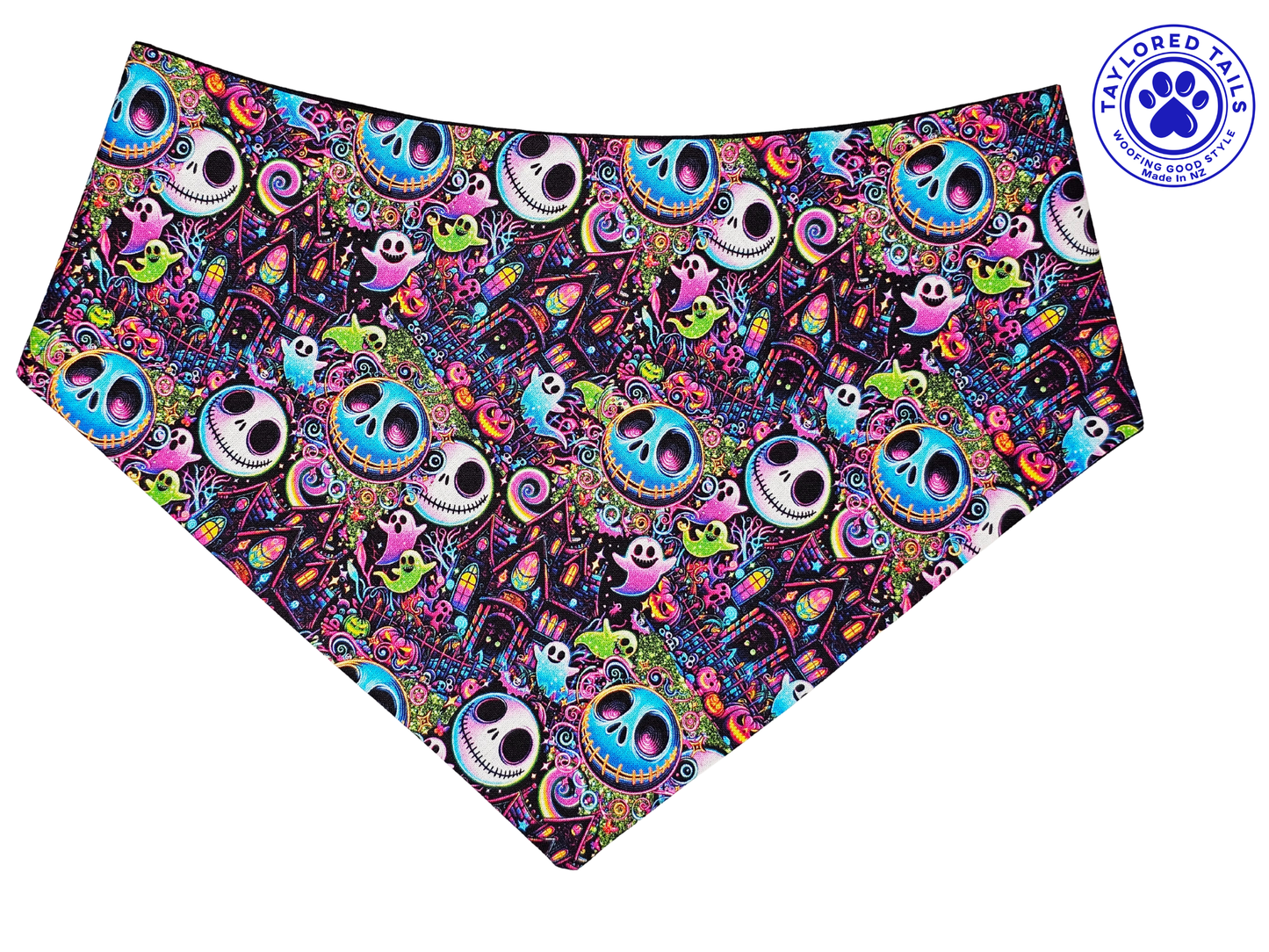 Jack & Sally, Nightmare Before Xmas Pet Bandana