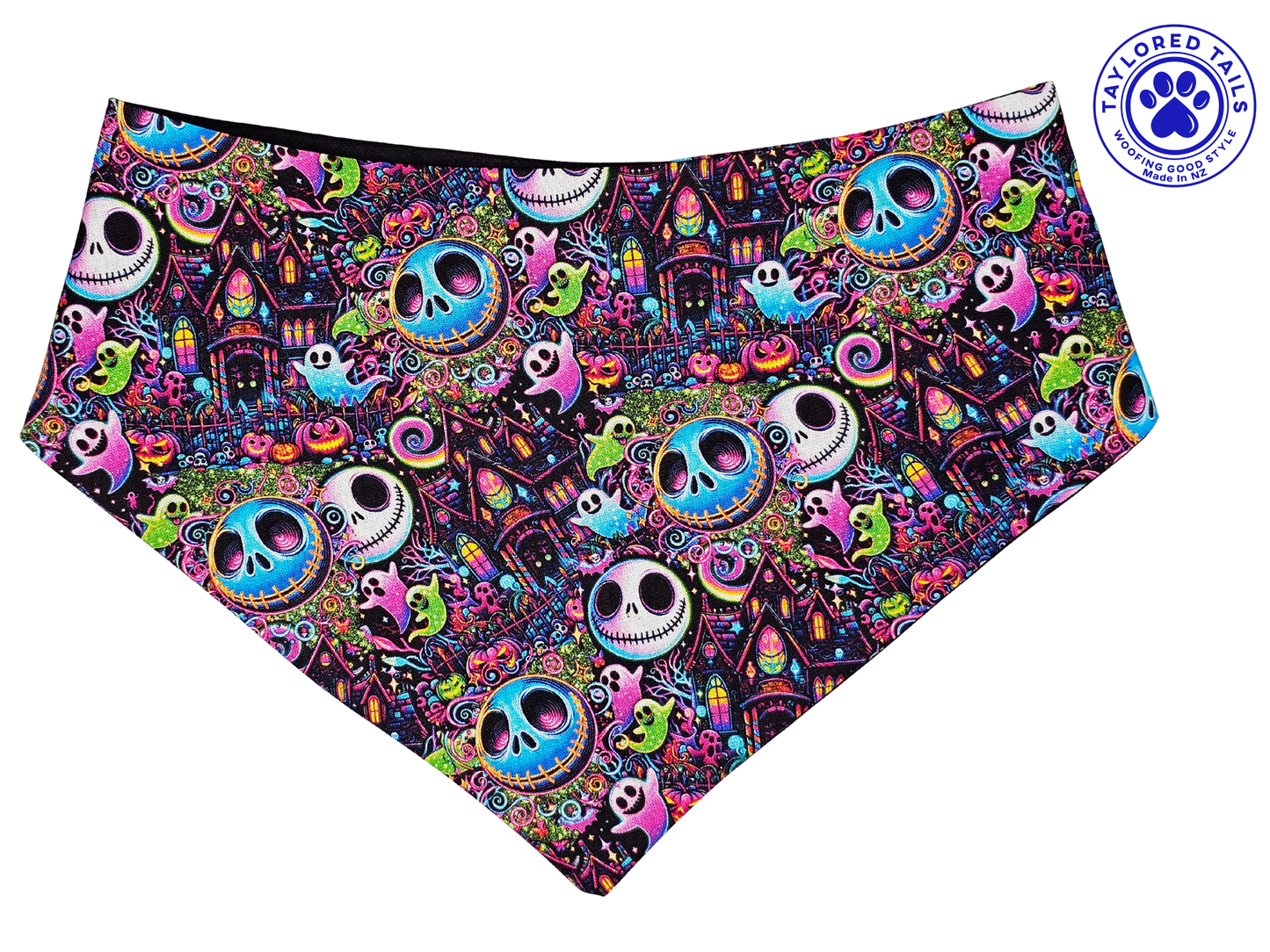 Jack & Sally, Nightmare Before Xmas Pet Bandana