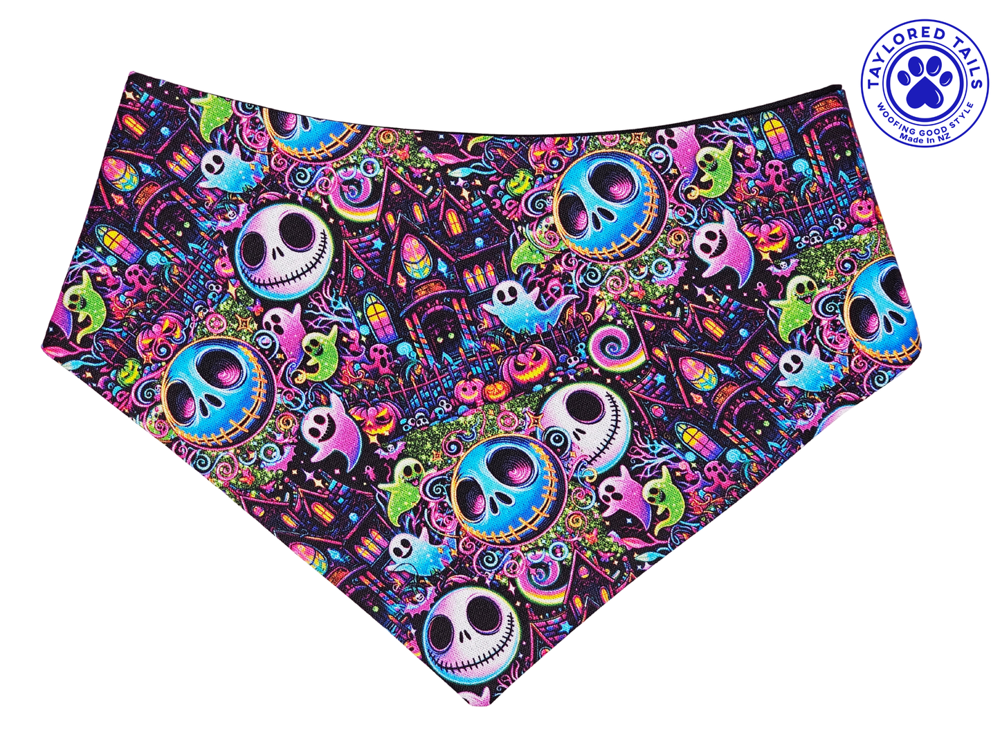 Jack & Sally, Nightmare Before Xmas Pet Bandana