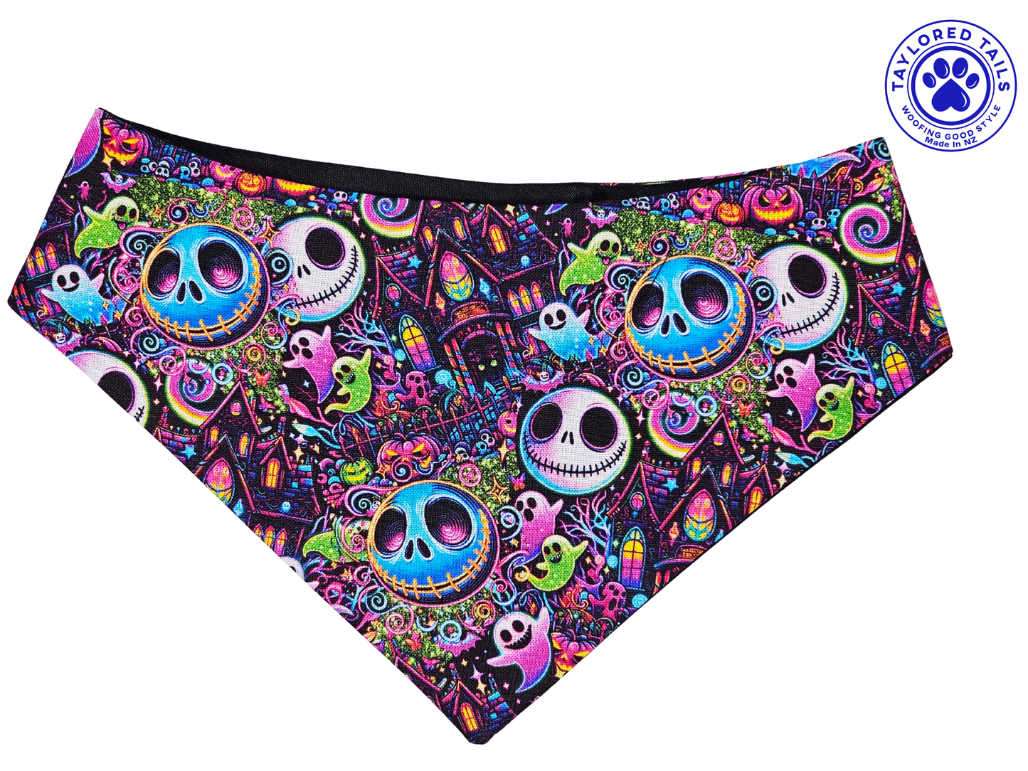 Jack & Sally, Nightmare Before Xmas Pet Bandana
