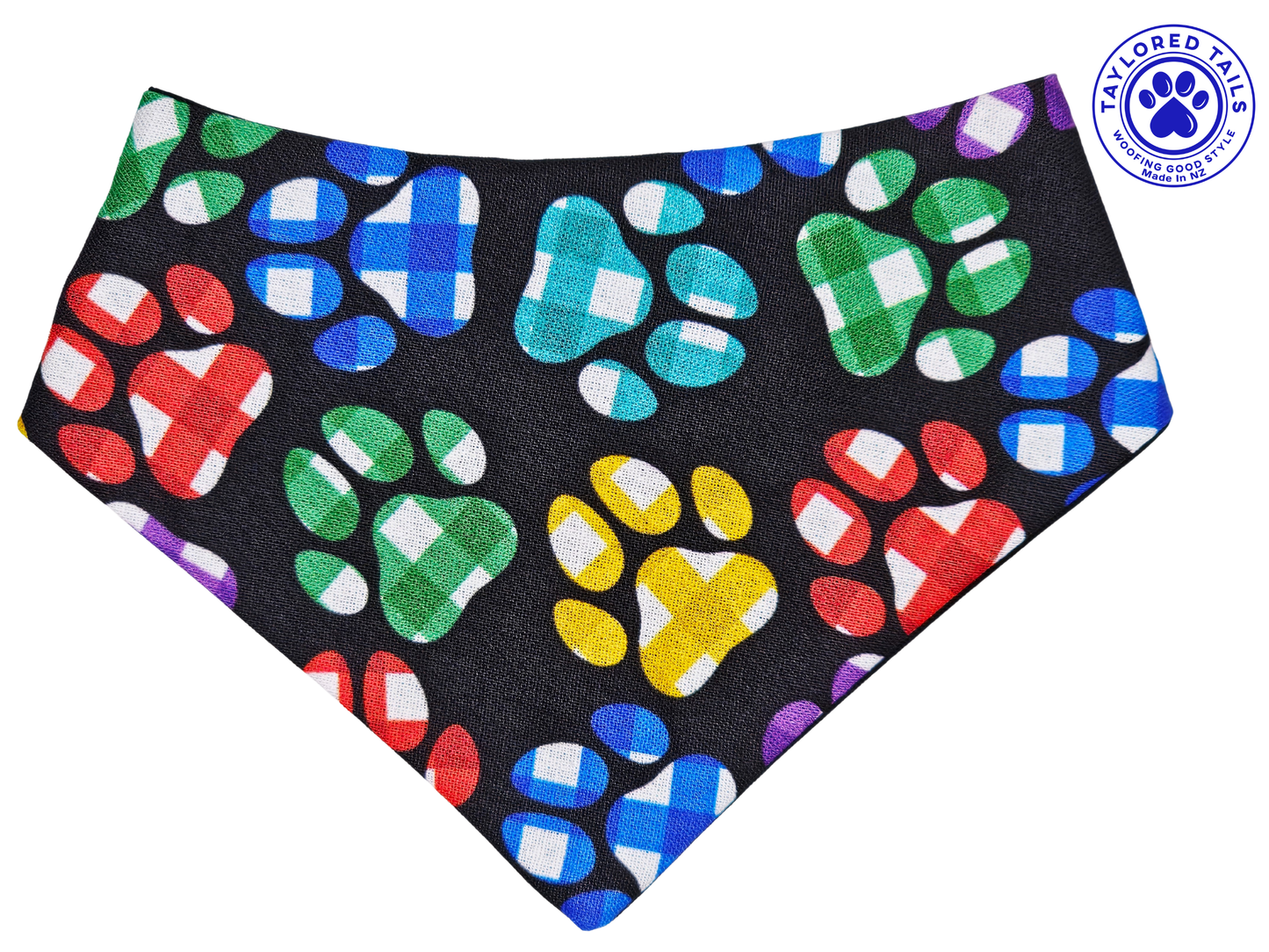 Gingham Paws Pet Bandana