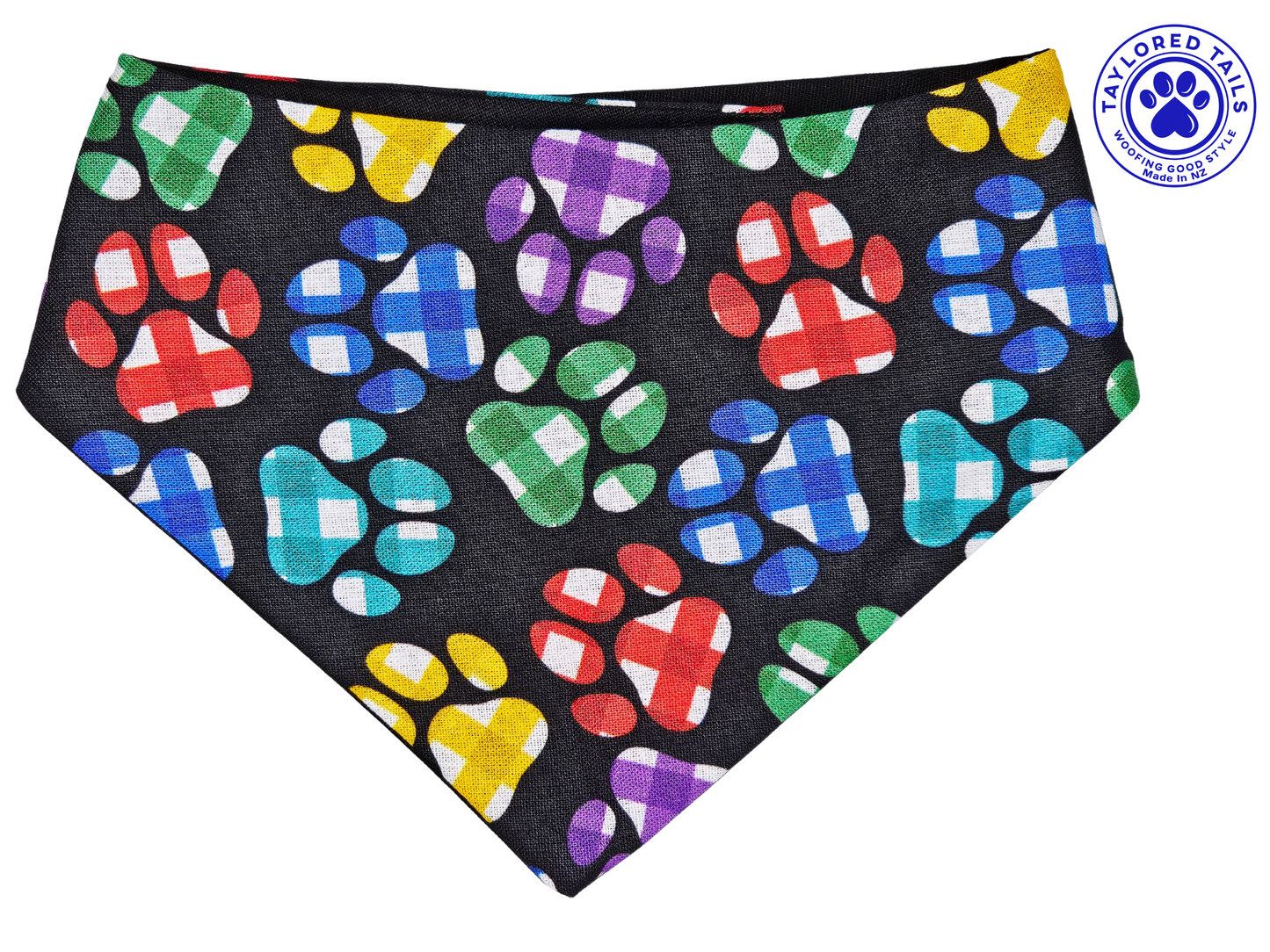 Gingham Paws Pet Bandana