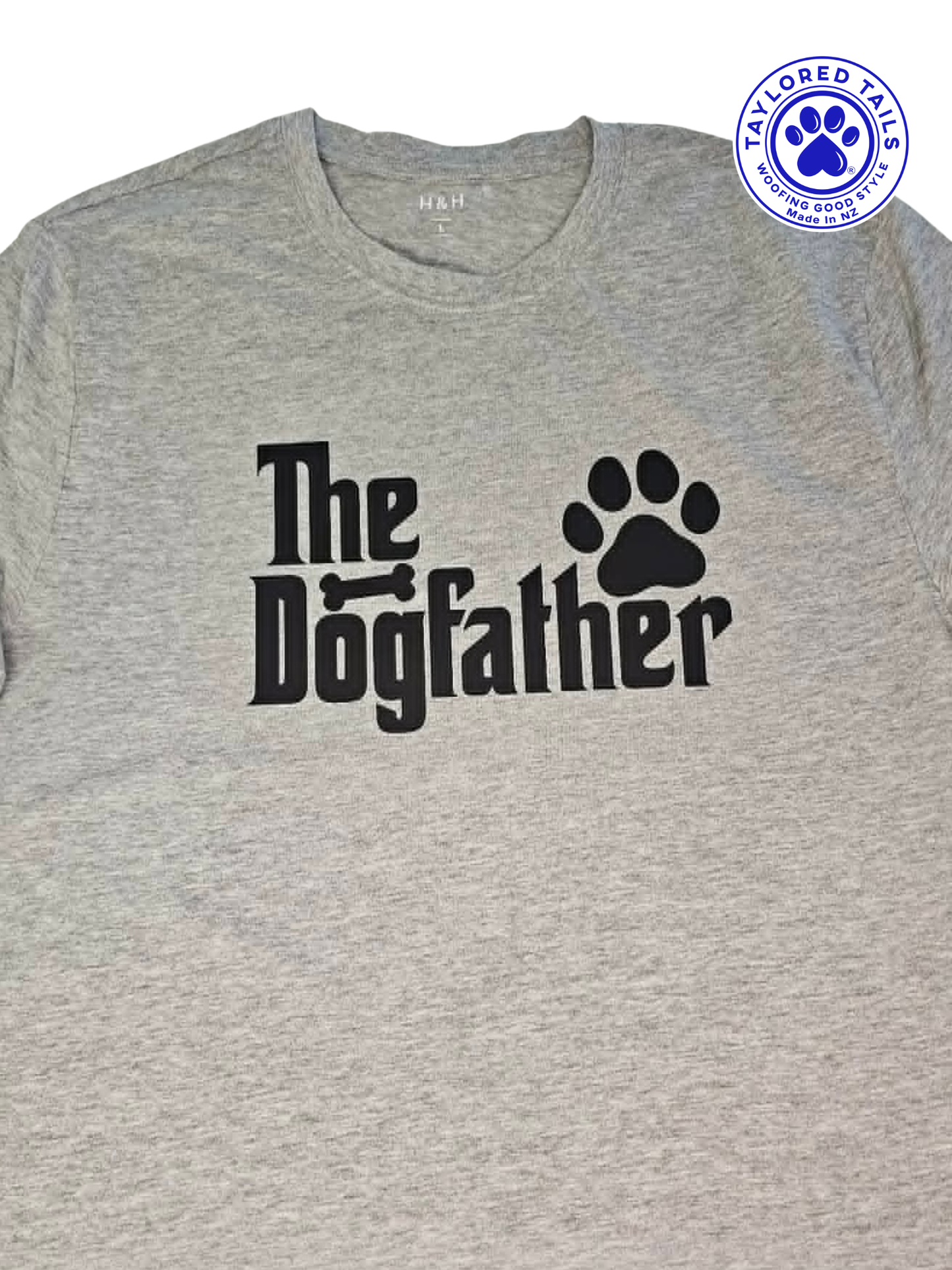 The Dog Father T-Shirt Grey