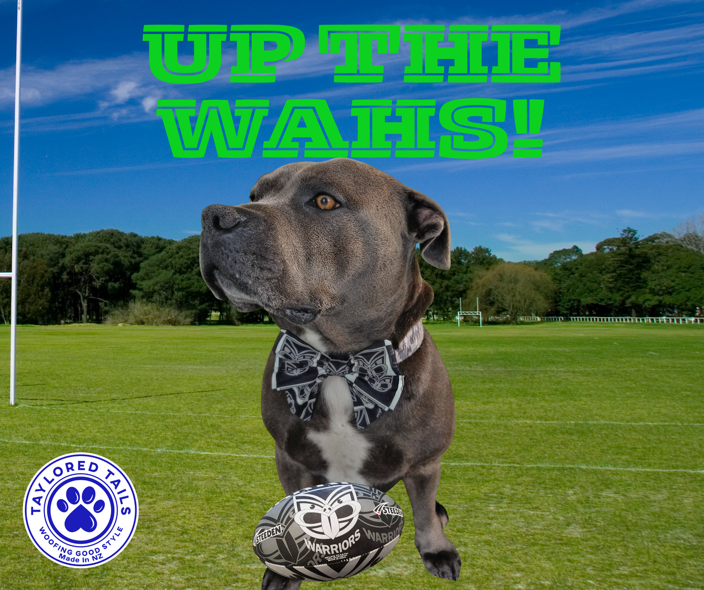 NZ Warriors Sailor Bow